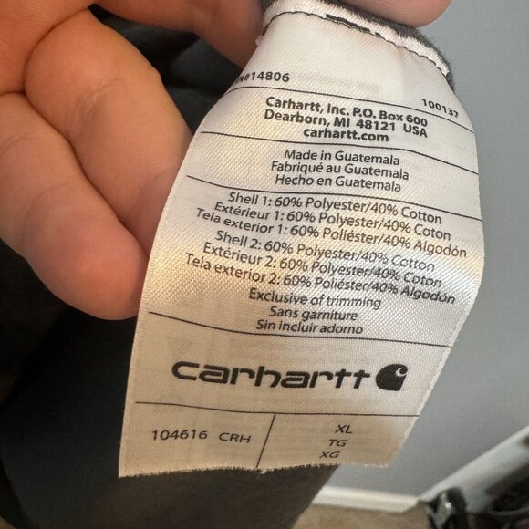 CARHARTT Force Mens Relaxed Fit T-Shirt XL - Picture 5 of 7